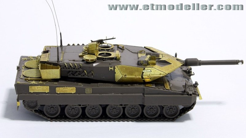E.T. Model E72-002 Modern German Leopard 2 A5 For REVELL 03105 1/72 – immagine 5