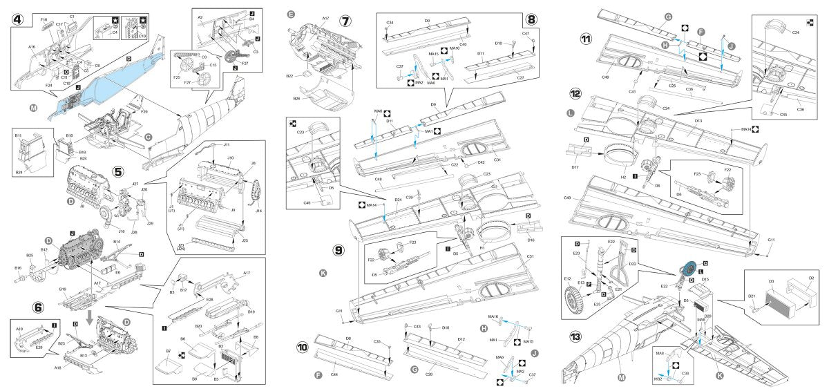 Hobby 2000 32009 Messerschmitt Bf-109 E-3 Legion Condor ( DRAGON + CARTOGRAF + MASK ) 1/32 – zdjęcie 3