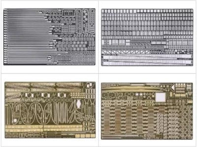 J&amp;#39;adore le kit 66600 Titanic Detail Up Set Trumpeter 03719 1/200  – image 5