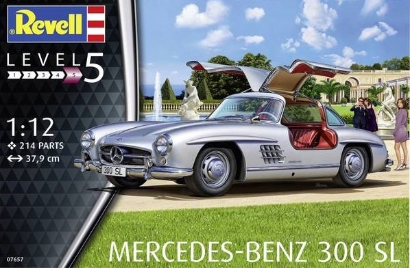 Revell 07657 Mercedes-Benz 300 SL 1/12 – image 2