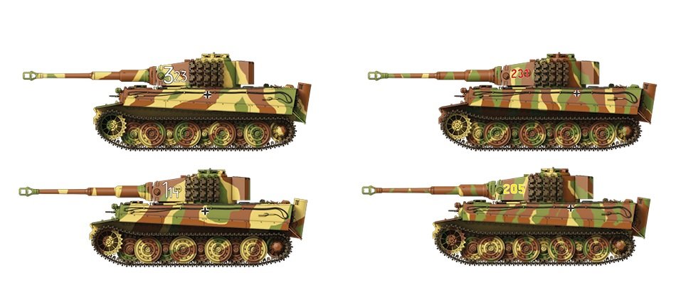 Das Werk DW35028 Pzkpfwg.VI Tiger I late ( Dragon Model ) 1/35 – imagen 3
