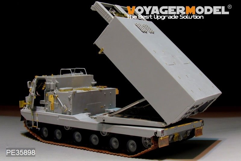 Voyager Model PE35898 Modern US M270A1 Mittlere Artillerie Racketen System Basic for TRUMPETER 1/35 – immagine 6
