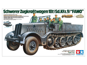Tamiya 35239 German 18-Ton Heavy Half-Track FAMO 1/35 – zdjęcie 2