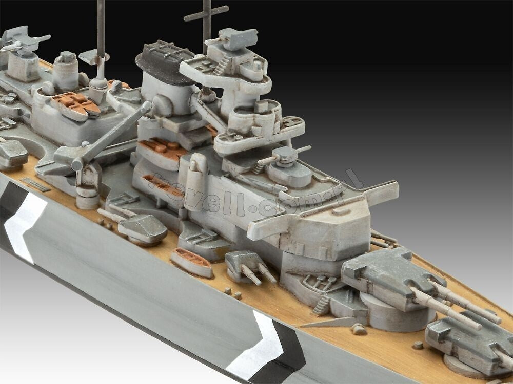 Revell 05637 Gift Set - The Legendary Bismarck 1/700 – zdjęcie 6