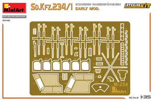 MiniArt 35410 Sd.Kfz.234/1 Schwerer Panzerspahwagen. EARLY MOD. INTERIOR KIT 1/35 – imagen 2
