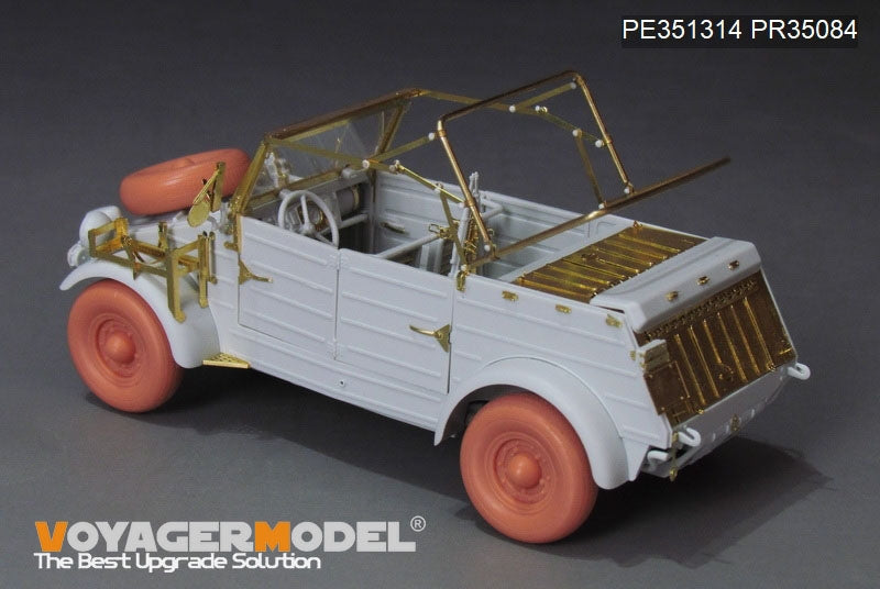 Voyager Model PE351314 WWII German Kubelwagen Type 82 Africa Troop Version Upgrade Set For MENG VS-015 1/35 – Bild 10