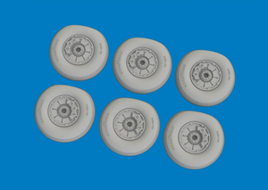 Eduard 672393 Chinook HC.1 wheels AIRFIX 1/72 – zdjęcie 2