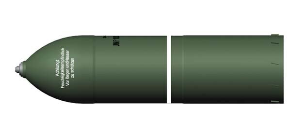 AFV Club 35139 38cm RW6-1 L/5.4 Assault Rocket for Sturmtiger 1/35 – immagine 2