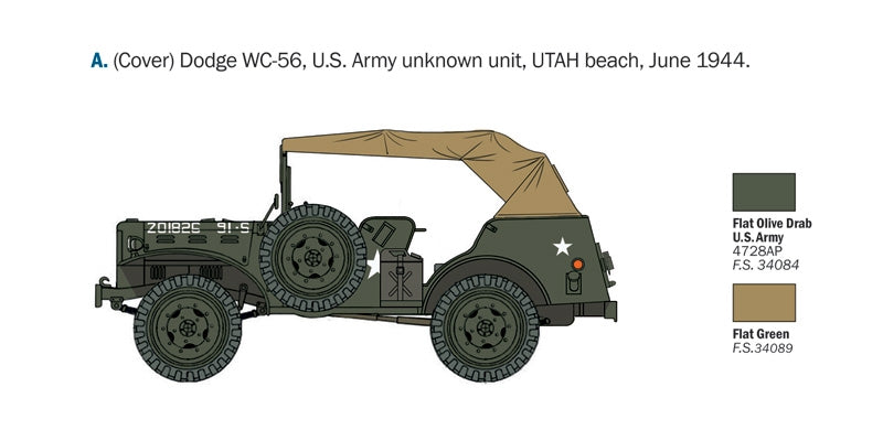 Italeri 0228 Dodge WC-56/57 Command Car 1/35 – Bild 8