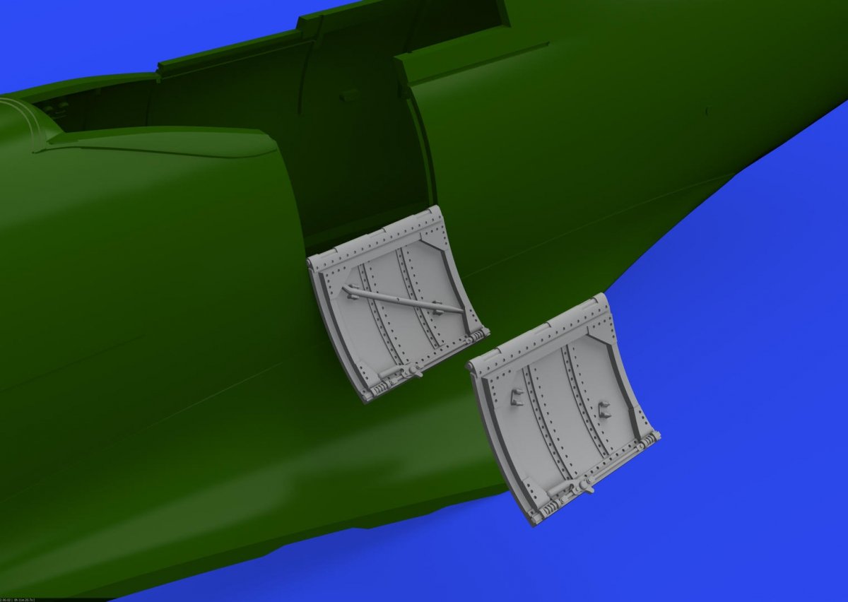 Porte de cockpit Eduard 648380 Spitfire Mk. VIII / IX EDUARD 1/48 – image 3