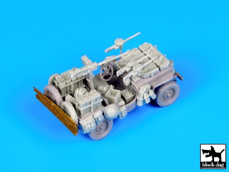 Black Dog T72063 British SAS jeep North Africa 1942 for Dragon 1/72 – immagine 5