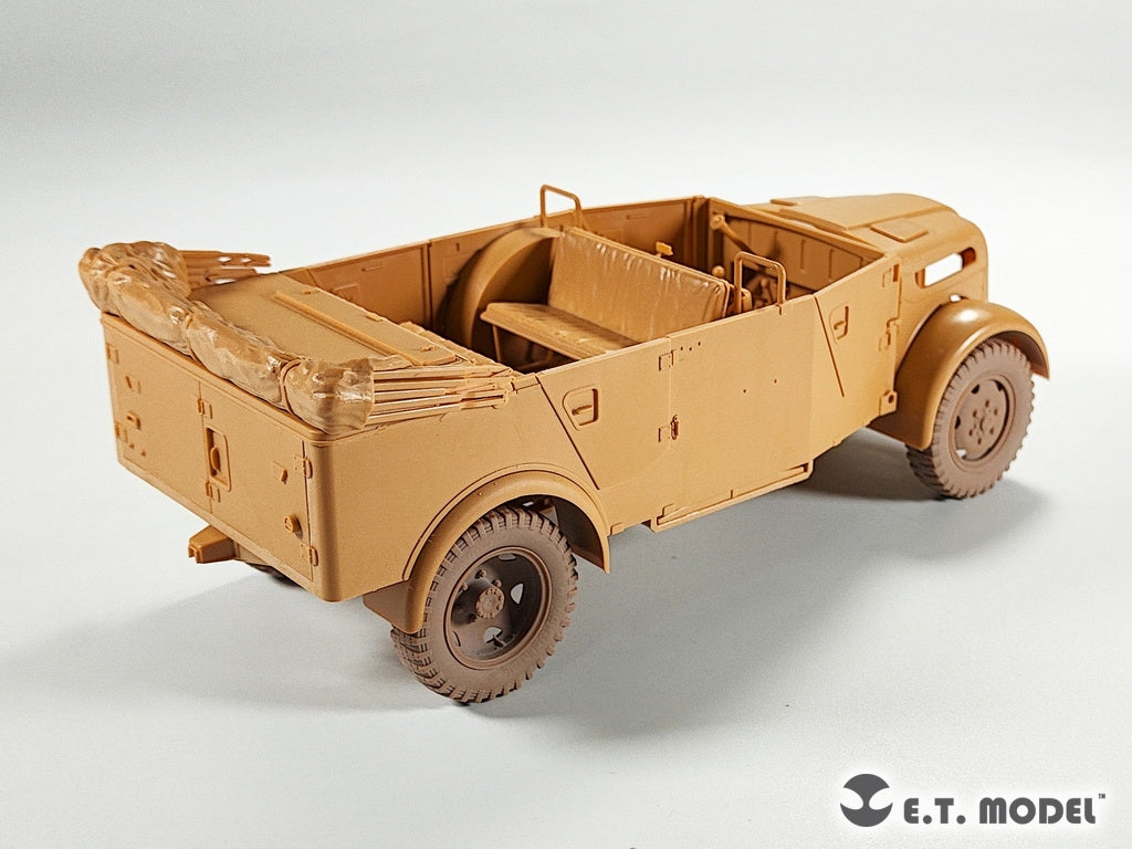 E.T. Model P35-137 WWII German Steyr Type1500A/1500A-1 Sagged wheels For TAMIYA Kit 1/35 – immagine 8