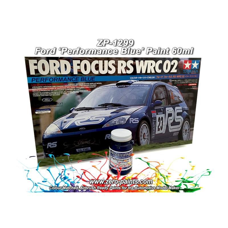 Zero Paints ZP-1299 Ford ST Performance Blue (3CVC) 60ml – immagine 2