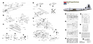 Hobby 2000 72070 B-29 Superfortress ( ACADEMY + CARTOGRAF + MASKI ) 1/72 – immagine 2