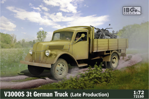 IBG 72150 German V3000S 3t truck late production 1/72
