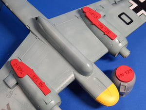 Omask 74813 Henschel Hs 129 wheel bay plugs (for Hasegawa, MN Hobby, Hobby 2000)) 1/48 – image 2