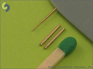 Master AM-72-011 Bf 109 G5 - G14, K armament set (MG 131 tips) &amp;amp; Pitot Tube – Bild 3
