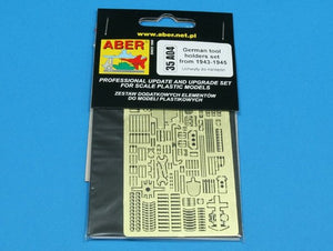 Aber 35A004 Uchwyty do niemieckich narzędzi do 1945 1/35 – Bild 3