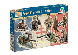 Italeri 6189 INFANTERIE FRANÇAISE LIBRE 1/72