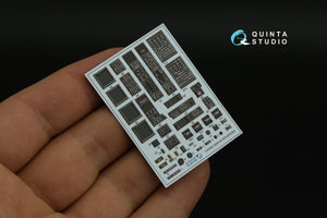 Quinta Studio QD+35106 AH-64D 3D-Printed &amp;amp; coloured Interior on decal paper (Takom) (with 3D-printed resin parts) 1/35 – Bild 12