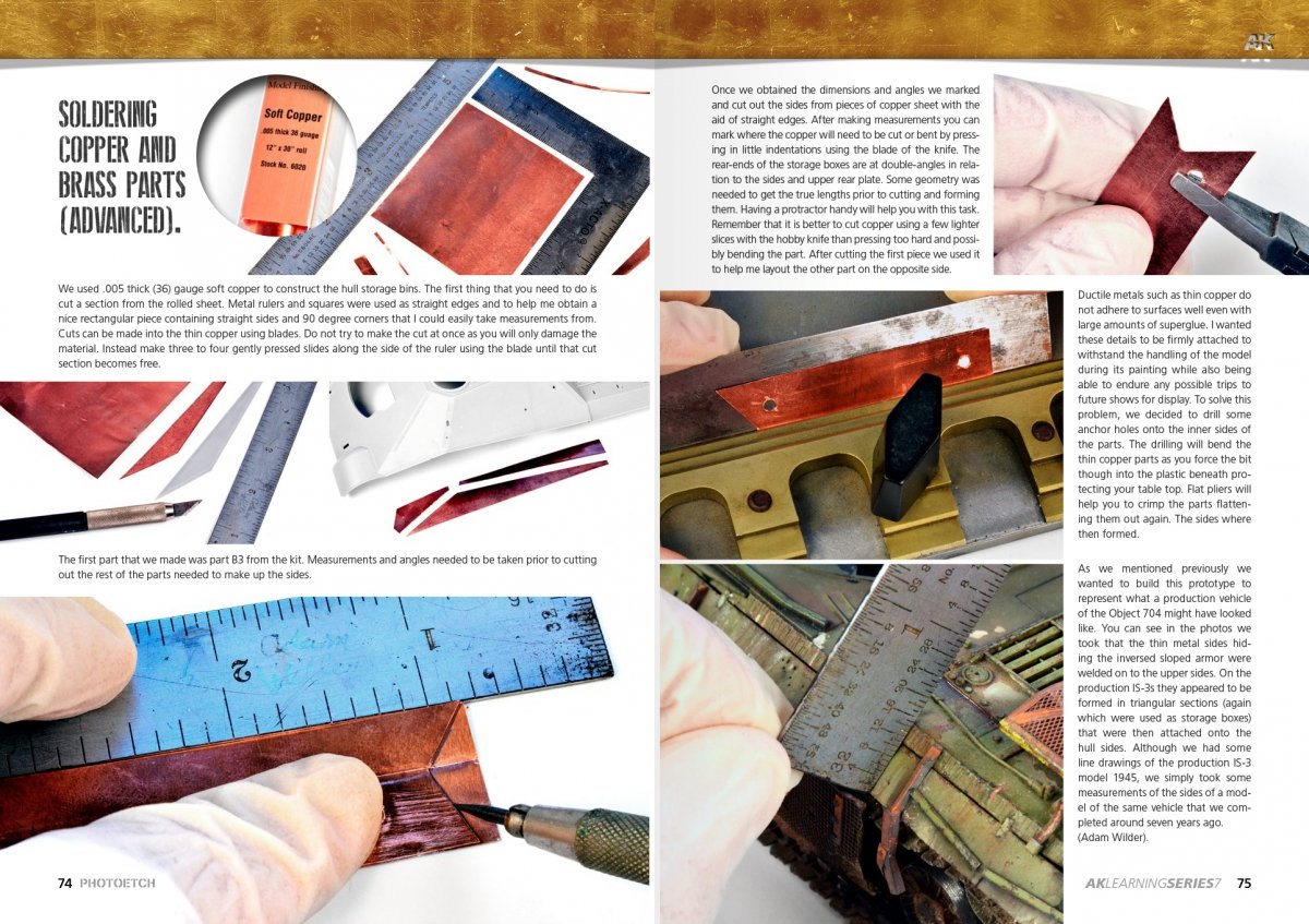 AK Interactive AK244 PHOTOETCHED PARTS. LEARNING SERIES 07 (ENGLISH) – immagine 7