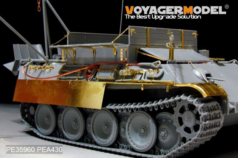 Voyager Model PE35960 WWII German Bergepanther Ausf.G Basic For TAKOM 2107 1/35 – Bild 11