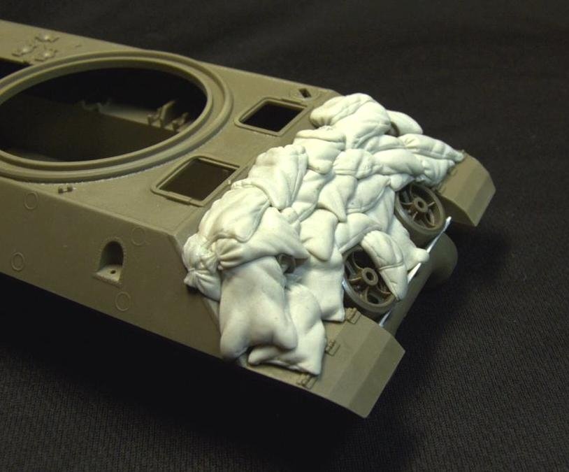 Panzer Art RE35-094 Sand armor for M10 “Wolverine” tank destroyer 1/35 – zdjęcie 3