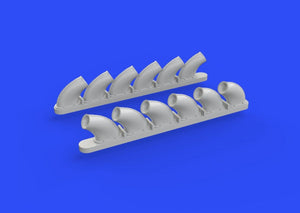 Eduard 648271 P-40B exhaust stacks AIRFIX 1/48 – image 2