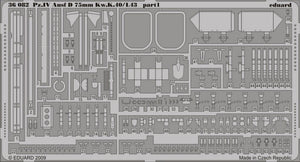 Eduard 36082 Pz. IV Ausf. D Kw. K.40/ L43 75mm 1/35 Dragon – immagine 2