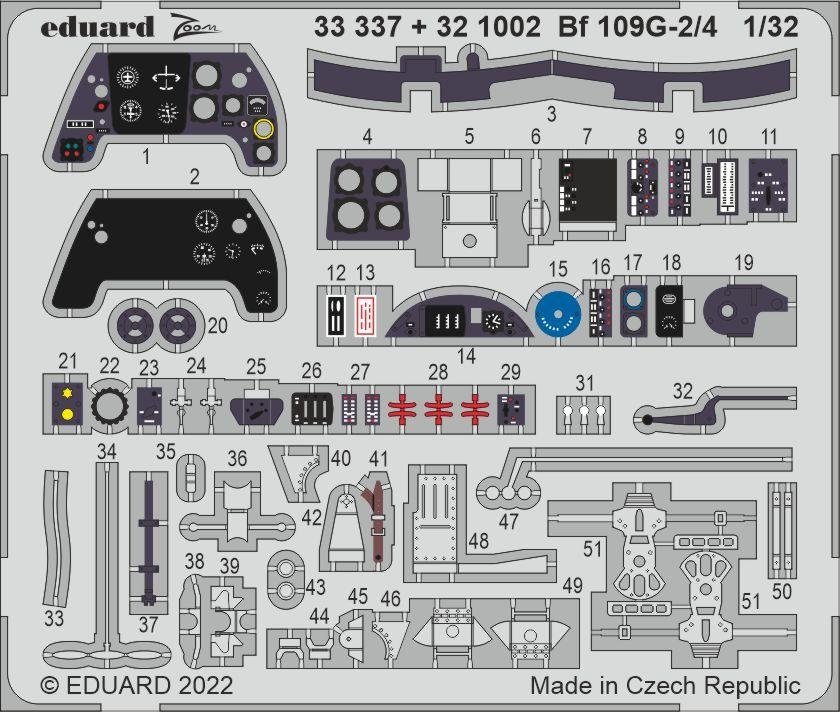 Eduard BIG33148 Bf 109G-2/4 REVELL 1/32 – image 3