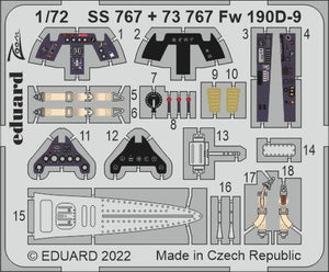 Eduard 73767 Fw 190D-9 IBG 1/72 – image 2