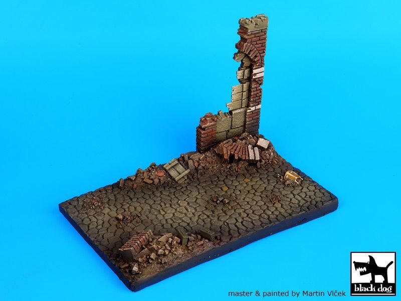 Rue Black Dog D35019 avec mur en ruine 1/35 – image 2