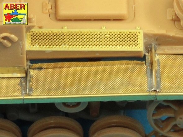 Aber 48048 Błotniki do Stug. III, Ausf. G Tamiya 1/48 – zdjęcie 7