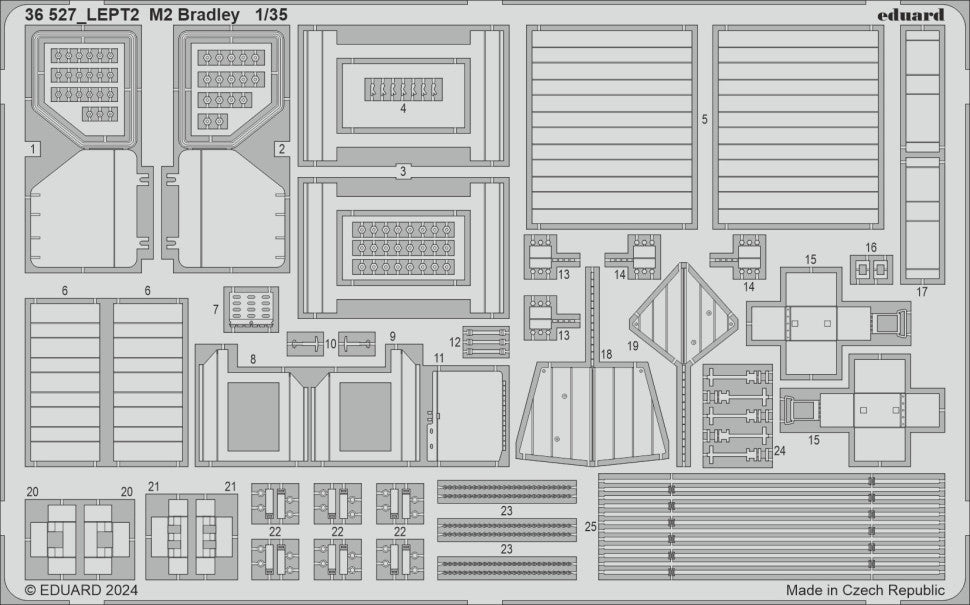 Eduard 36527 M2 Bradley MAGIC FACTORY 1/35 – Bild 2