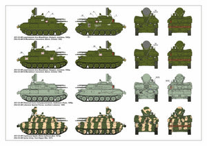 Armory Models 72444 ZSU-23-4M/M3/M2 "Shilka", Soviet SPAAG 1/72