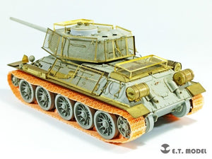 E.T. Model P35-017 Soviet T-34 500mm Width Cast Links（Type 1942）Workable Track ( 3D Printed ) 1/35 – imagen 4