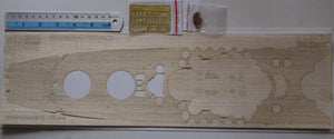 Wood Hunter W35038 Wood deck IJN Yamato for Tamiya 78014 1/350 – Bild 2