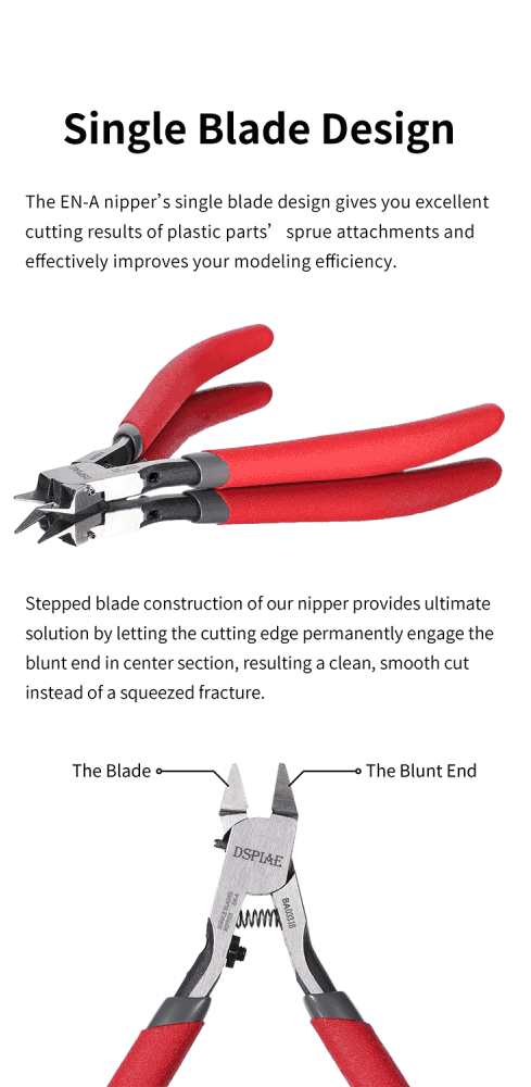 DSPIAE EN-A Single Blade Nipper For Plastic Models – Bild 2
