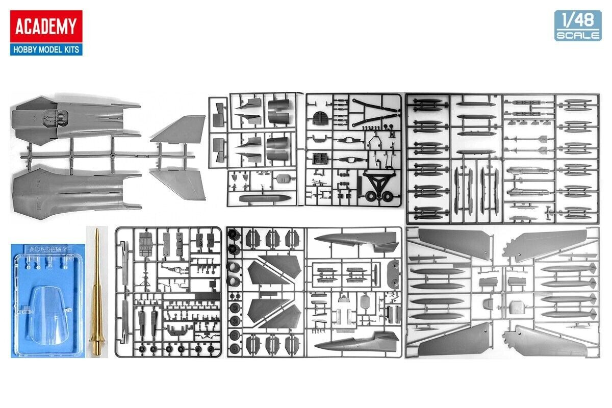Academy 12360 General Dynamics F-111A Aardvark Vietnam 1/48 – imagen 2