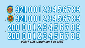 Trumpeter 09511 Ukrainian T-84 MBT 1/35 – Bild 3