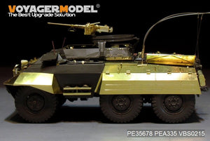 Voyager Model PEA335 WWII US M8/M20 armored car side skirts/stowage bins (For TAMIYA 35228 35234) 1/35 – Bild 3