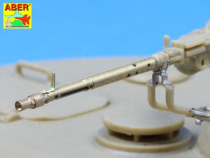 Aber 35L-098 Set of 2 barrels for German tank machine gun MG 34 with Panzermantel 1/35 – immagine 5