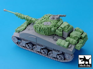 Black Dog T35028 Filet de camouflage en ruban de jute pour Sherman Firefly britannique 1/35  – image 4