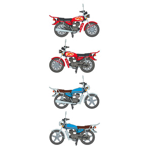 AK Interactive AK35027 CG125 JAPANESE MOTORCYCLE 1/35 – imagen 6