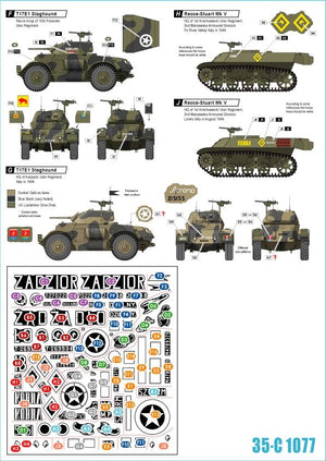 Star Decals 35-C1077 Polish Tanks in Italy # 1 1/35 – Bild 2