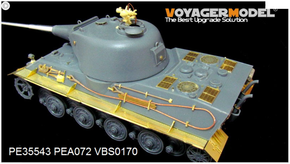 Voyager Model PE35543 WWII German Pz.Kpfw.VII lowe Super Heavy tank For Amusing hobby 35A005 1/35 – imagen 4