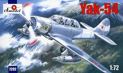 A-Model 07292 Yakovlev Yak-54 Soviet Aircraft 1/72