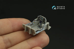 Quinta Studio QD48278 F/A-18А++ 3D-Printed &amp;amp; coloured Interior on decal paper (HobbyBoss) 1/48 – zdjęcie 9