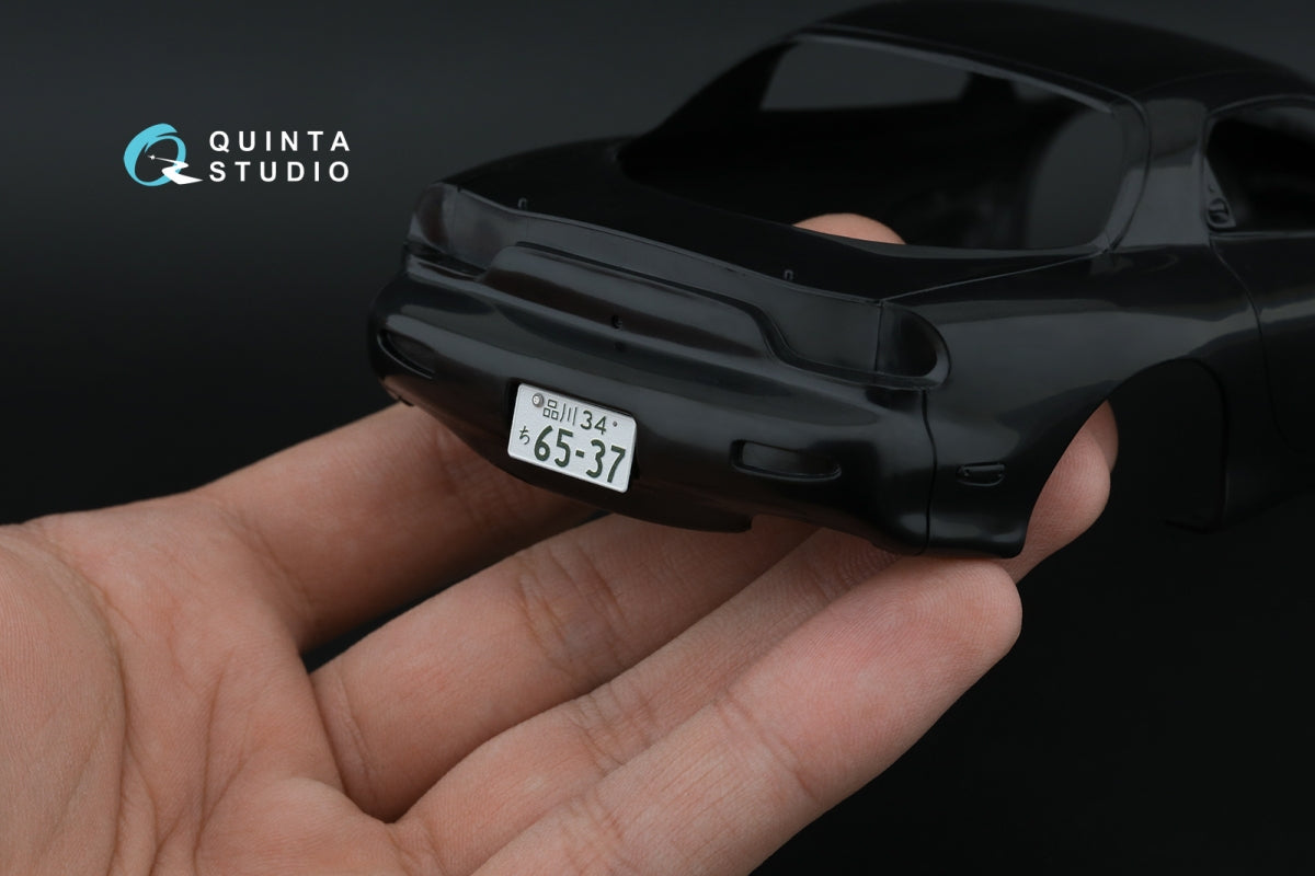 Quinta Studio QD+24016 Efini RX-7FD 3D-Printed &amp;amp; coloured Interior on decal paper (Tamiya) (with metal sticker parts) 1/35 – Bild 12