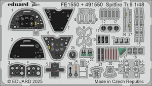 Eduard FE1550 Spitfire Tr.9 AIRFIX 1/48